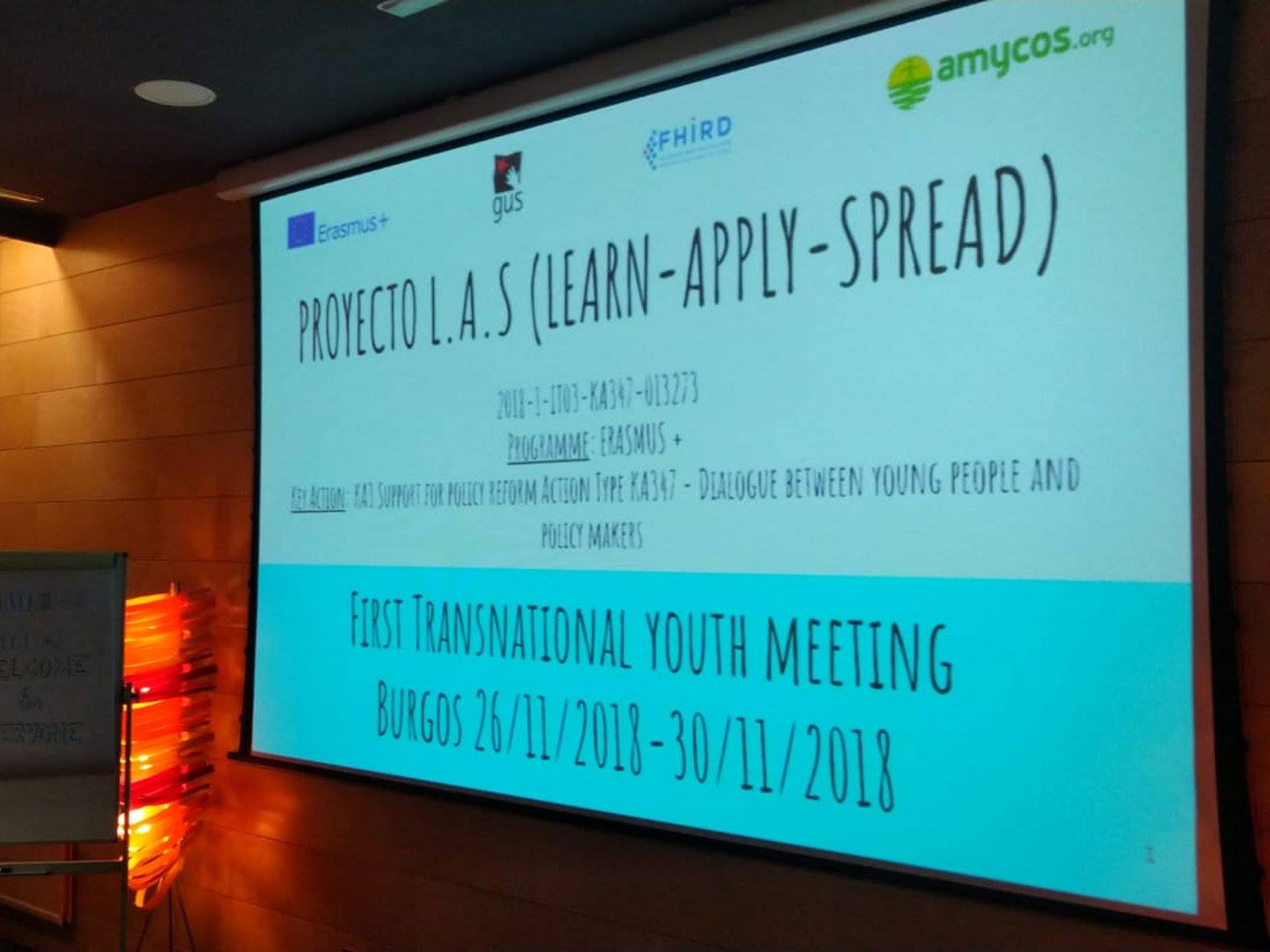 First Meeting November 26/30 2018 Burgos (Spain)  PHOTO DAY #1